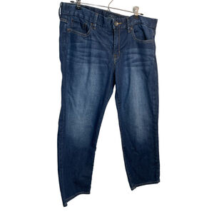 Lucky‎ Brand Womens Sweet Jean Crop Size 14/32 Medium Blue Wash